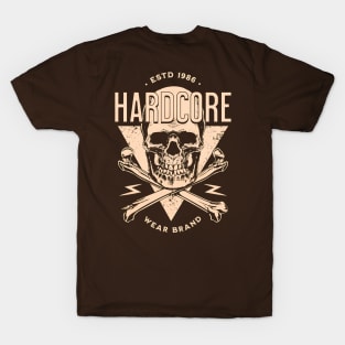 Hardcore wear brand || "Front" T-Shirt